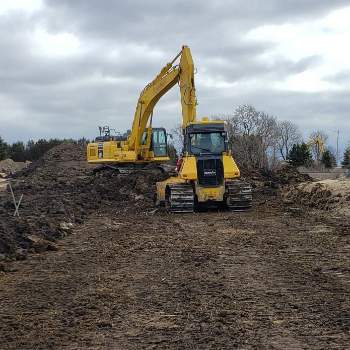 Excavating Grading Strightline Grading